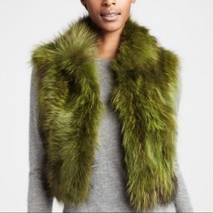 Adrienne Landau Raccoon Fur Vest